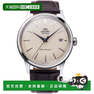 自营 orient东方男式 Bambino 38 毫米自动手表 - 棕色 美国奥莱