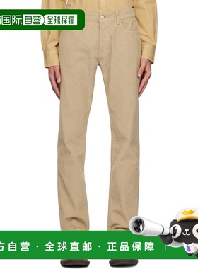 1h可退 香港直邮潮奢 OFFICINE GÉNÉRALE 男士 米色 James 长裤 S