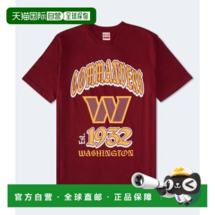 自营Aeropostale华盛顿指挥官头盔宽松图案T恤-红色600 美国奥莱