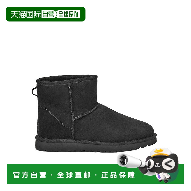 自营uggLow-Cut Ankle Boot With Sheepskin And Suede Upper - b