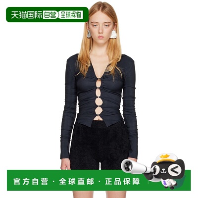 1h可退 香港直邮潮奢 Jacquemus 女士 海军蓝 Le Papier 系列 La