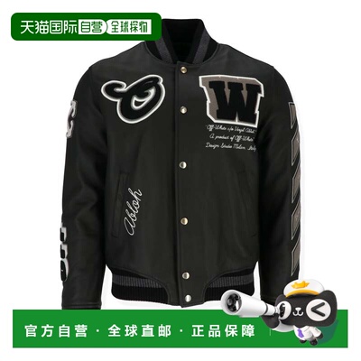 自营off-whiteOff White Mens Black/Black Jacket - black/black