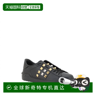 美国奥莱直发 自营 valentino garavani黑色女式 Wrockstud运动鞋