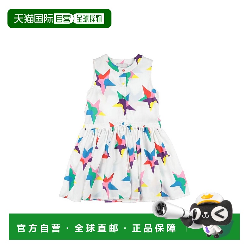 1h可退 【美国直邮】STELLA McCARTNEY KIDS 女童连衣裙 100 莱赛