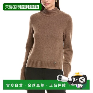 Renta Mock brown 美 Sweater Cashmere 自营Oscar Neck