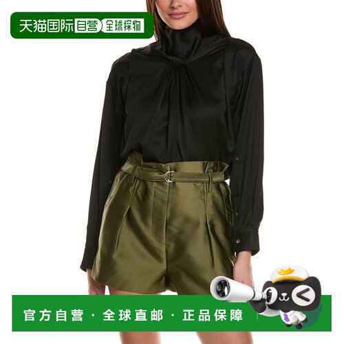 自营3.1 Phillip Lim Oversized Shirt - black 美国奥莱直发