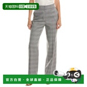 美国奥莱直发休闲裤 自营 阔腿裤 灰色 Elie Tahari