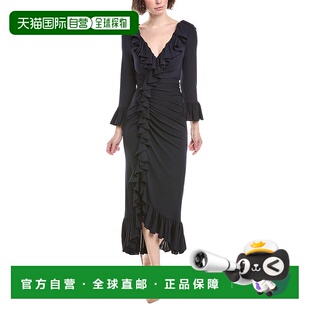 自营 cinq a sept五到七件斯泰西礼服-海军蓝 美国奥莱直发连衣裙