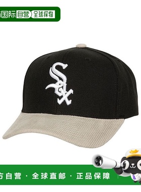 1h可退 【美国直邮】Mitchell Ness 男士黑色灰色芝加哥白袜队灯