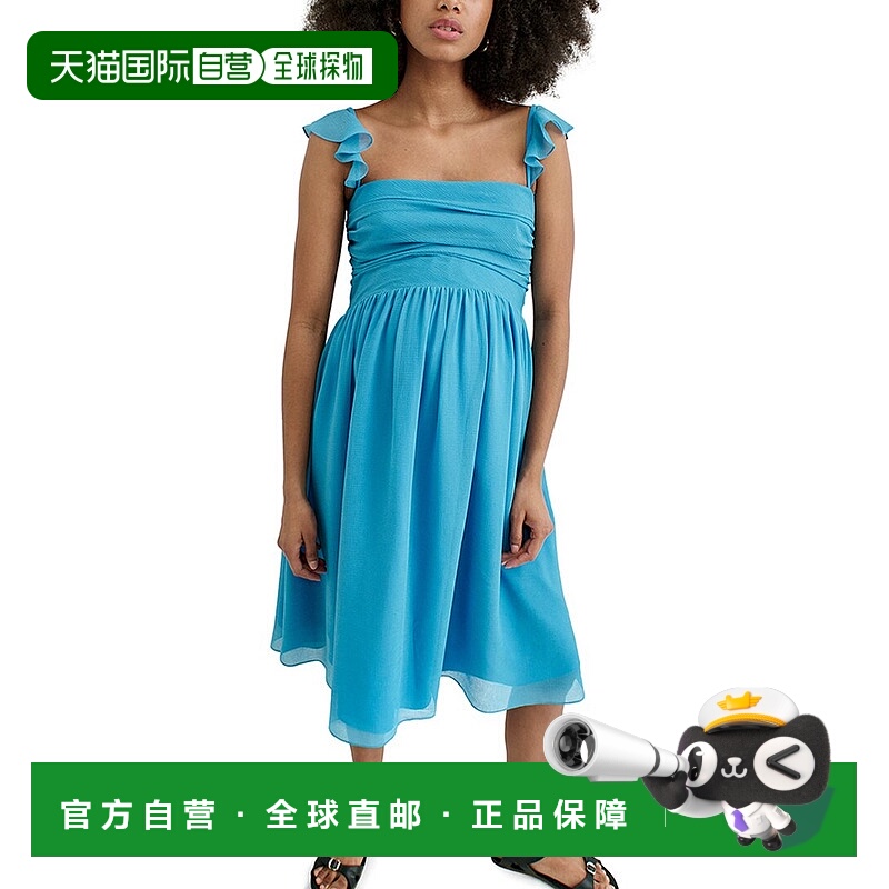 自营 HATCH Maternity The Celeste Dress - blue 美国奥莱直发