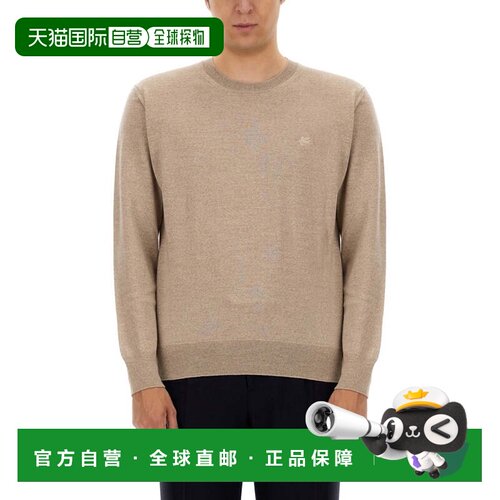 自营etroCrew Neck Wool Jersey - neutrals 美国奥莱直发