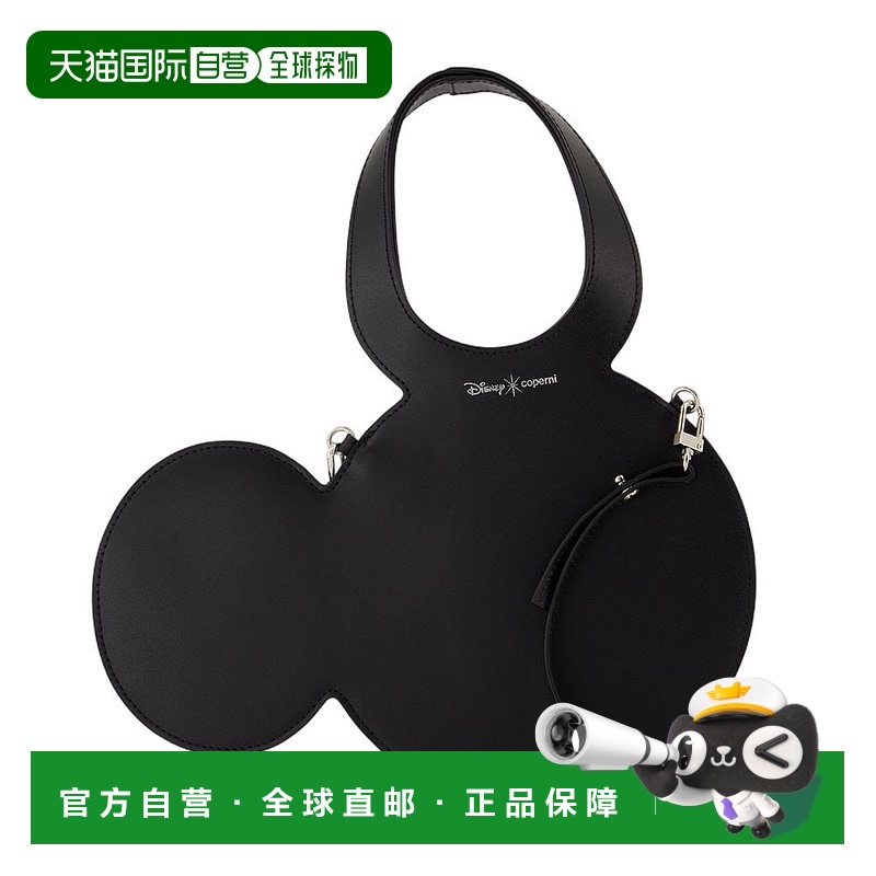 自营 coperni米奇婴儿购物袋-皮革-黑色-黑色 美国奥莱直发