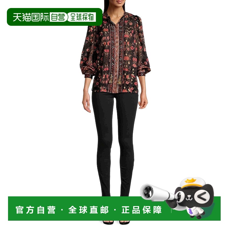 【美国直邮】kobi halperin 女士 衬衫爆款灯笼袖上衣衣服连衣裙