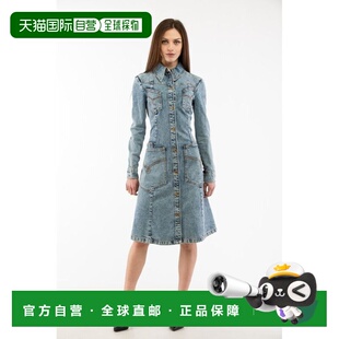 Women Casual Cotton 美国奥 Dress multicolor 自营Moschino