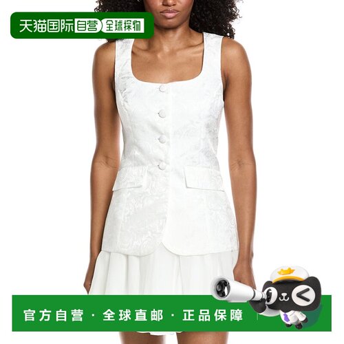 自营Amanda Uprichard Lilibet Mini Dress - white 美国奥莱直发