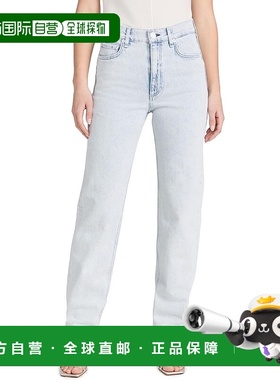 自营 rag & bone 女士 Harlow 全长牛仔裤，Raquel - raquel 美国