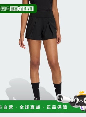 自营Women's adidas Tennis Climacool Match Shorts - black 美