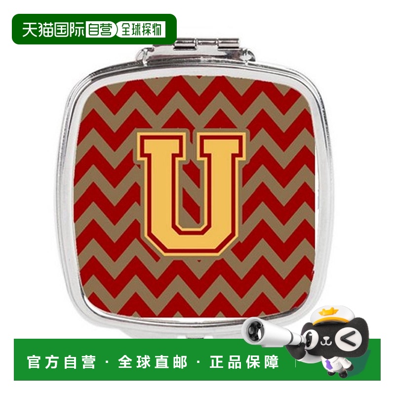 自营 Carolines Treasures CJ1048-USCM 字母 U 雪佛龙石榴正品