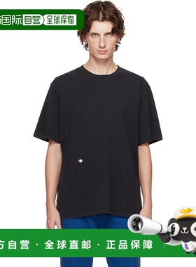 1h可退 香港直邮潮奢 J.W. Anderson 男士 黑色 Contrast Embroid