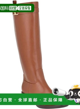 自营Women's Tommy Hilfiger Iviann Boots Brown Leather Block