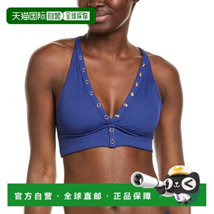 自营 robin piccone罗宾 皮科内艾米 哈尔特上衣-蓝色 美国奥莱直