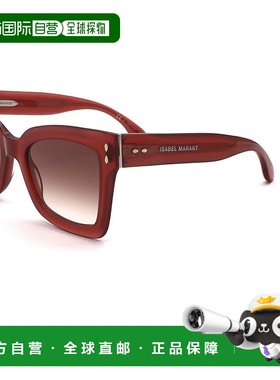 自营 Isabel Marant女士52毫米粉色太阳镜-红色 美国奥莱直发
