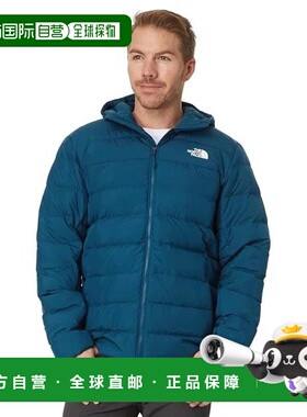 自营The North Face Aconcagua 3 Puffer夹克男蓝色连帽长袖KFC58