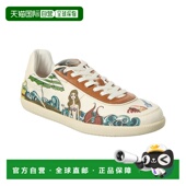 tod sTOD 卡塞塔帆布和皮革运动鞋 自营 白色 美国奥莱直发