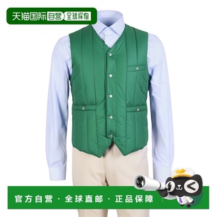 绿色 Kiton棉尼龙背心 美国奥莱直发 自营Kired