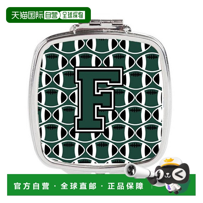 自营 Carolines Treasures CJ1071-FSCM 字母 F 足球绿色和正品