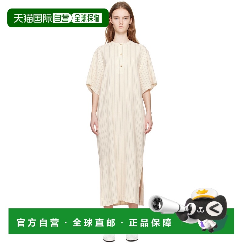 1h可退 香港直邮潮奢 TOTÊME 女士 米色 Loose Tunic 连衣裙 242W