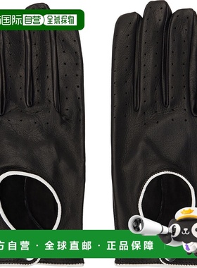 1h可退 香港直邮潮奢 Ernest W. Baker 男士 黑色 Leather Drivin