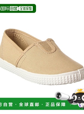 自营 cienta光滑弹性帆布平底露营腰带 - 棕色 美国奥莱直发