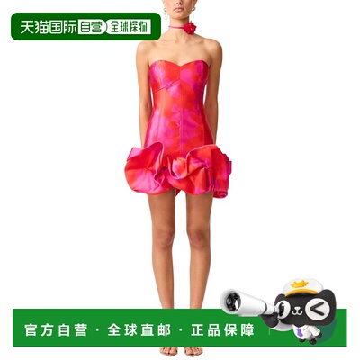 自营ELLIATT Eloise Mini Dress - Red 连衣裙美国直发奥莱