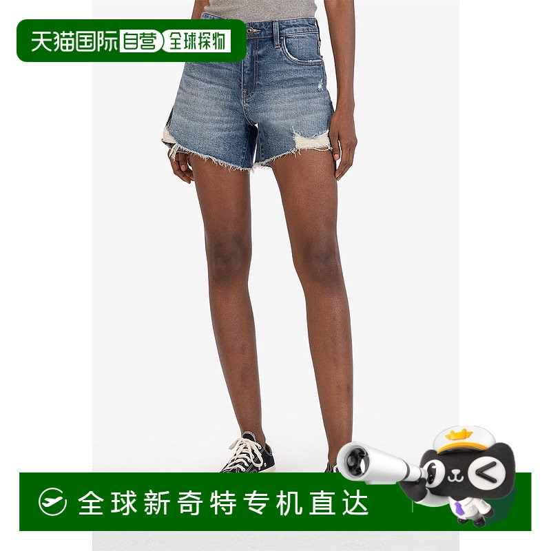 自营kut from the klothJane 高腰长短裤 Companion Wash - Compa