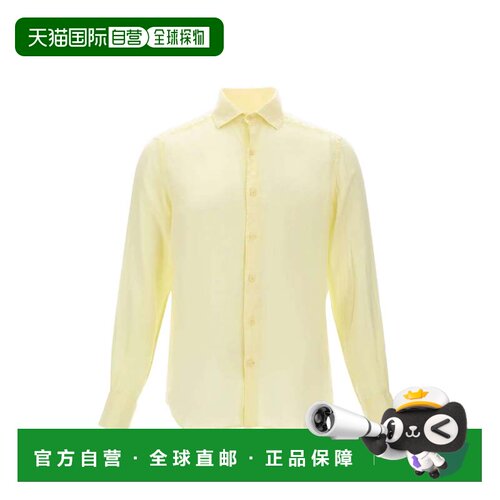 自营mc2 saint barth淡黄轻盈休闲衬衫-中性色 美国奥莱直发