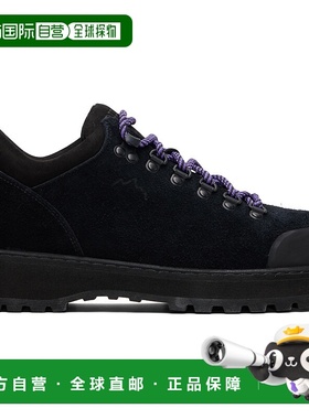 1h可退 香港直邮潮奢 Diemme 男士 黑色 Cornaro 踝靴 DI24FWCOMF