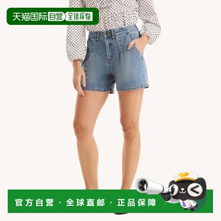 Denim Pleated Womens 美国奥莱 blue oasis Short 自营Nautica