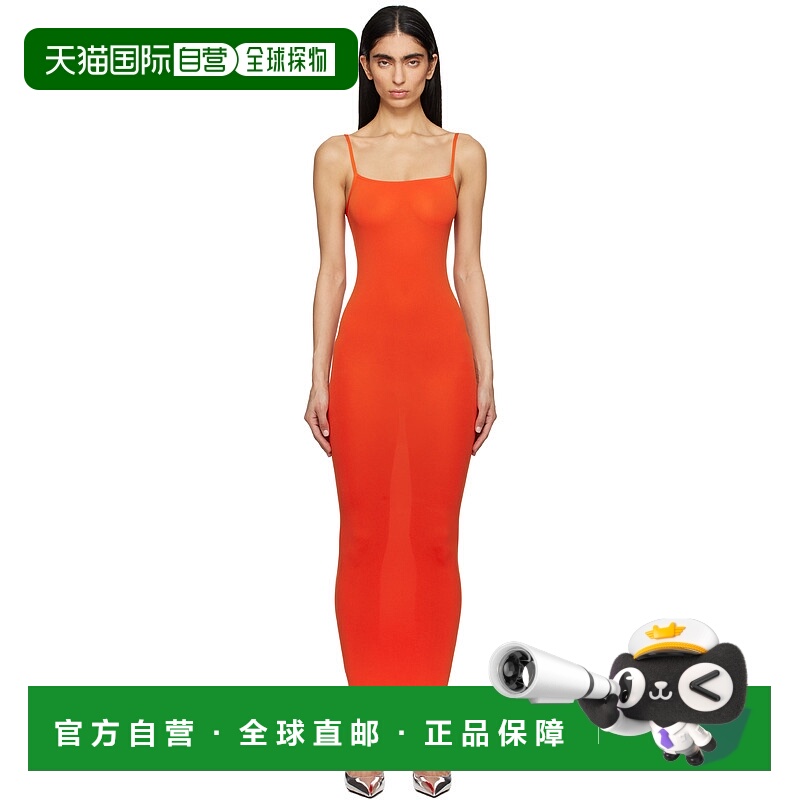 1h可退 香港直邮潮奢 Wolford 女士 红色 Strap Fatal 连衣裙 571