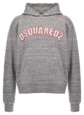 自营Dsquared2 Men's Nyc Fit Hoodie - gray 美国奥莱直发