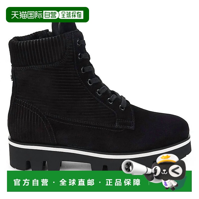 自营aquataliaMyla Corduroy Suede Boots In Black - black 美国