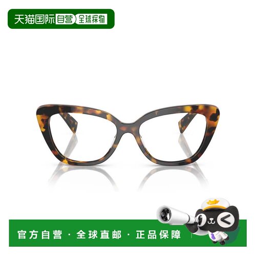 自营miu miu/缪缪0mu 05vv Bold Cat-Eye Tortoiseshell Sunglass