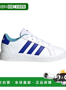 自营Adidas Grand Court 2.0云白色/清晰蓝色/预爱蓝色HP8908学前