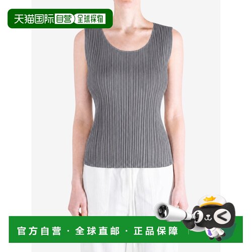 美国直邮PLEATS PLEASE ISSEY MIYAKE-女士基础无袖衬衫