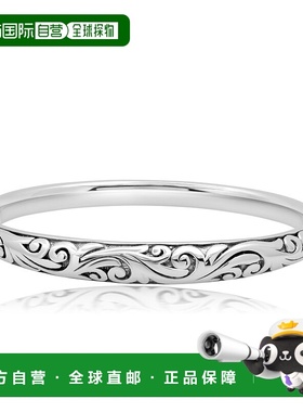 自营 max + stone纯银花丝手镯手链 7 英寸 美国奥莱直发