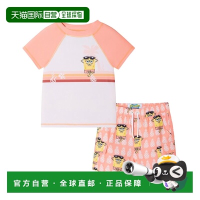 自营Andy & Evan x SpongeBob SquarePants Rashguard Set - oran