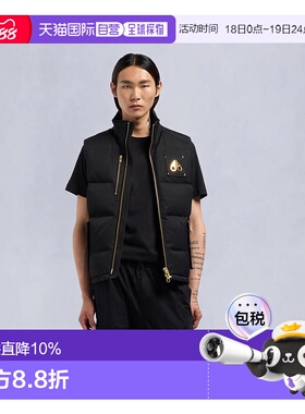 加拿大直邮Moose Knuckles WESTMOUNT VEST立领金标拉链羽绒马甲
