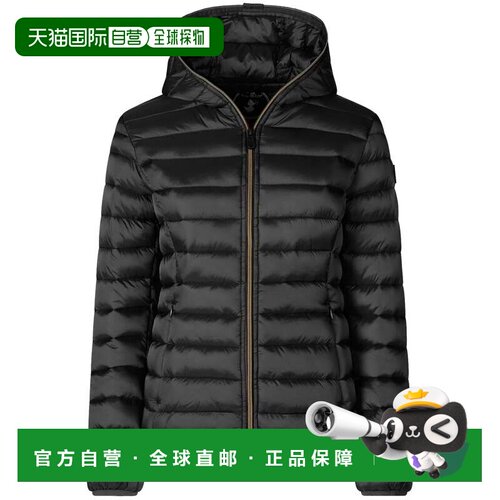 自营save the duck黑色Alexa轻便短款河豚夹克-黑色 美国奥莱直发