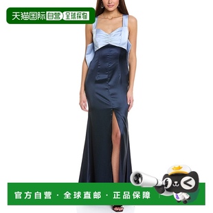 蓝色 自营 甜心蝴蝶结鸡尾酒礼服 Ruiz 美国奥莱直发 Rene