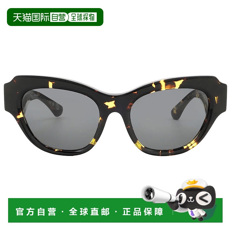 自营Burberry Dark Grey Cat Eye Ladies Sunglasses BE4423 4106